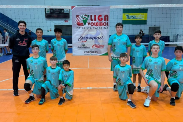Santo Amaro disputa rodada da Liga de Voleibol Sub-14