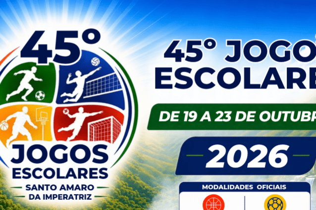 45º Jogos Escolares seguem com disputas de basquetebol e handebol em outubro