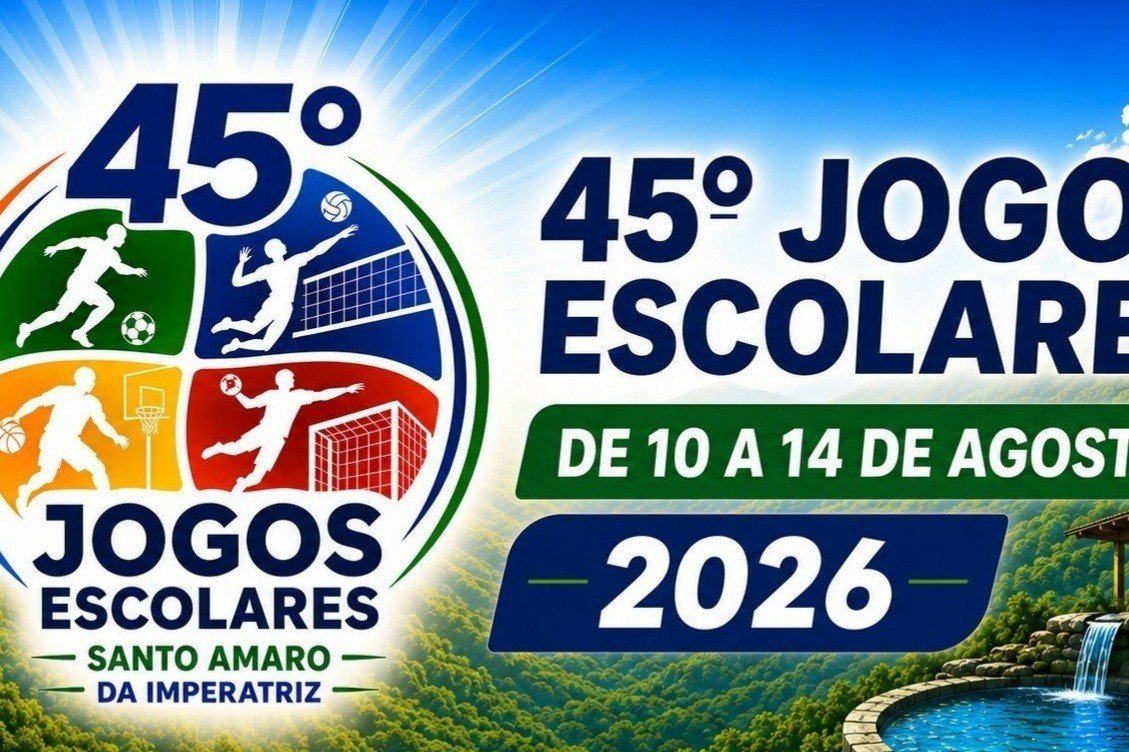 45º Jogos Escolares de Santo Amaro da Imperatriz começam no dia 10 de agosto