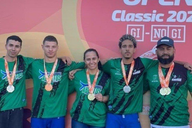 Jiu Jitsu da SEMEL Rio do Sul conquista seis medalhas em Araquari