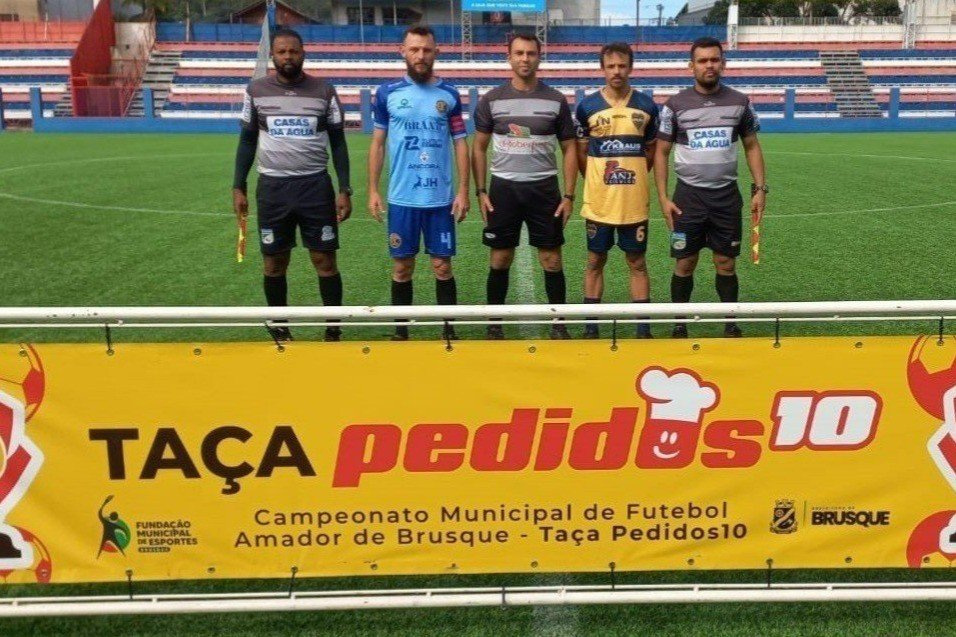 Taça Pedidos10 define confrontos das semifinais do Futebol Amador de Brusque