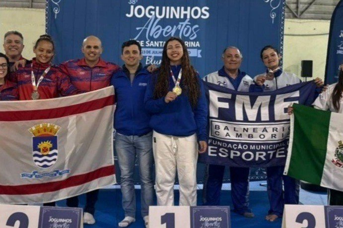 Balneário Camboriú conquista cinco troféus e mais de 30 medalhas nos Joguinhos Abertos de SC