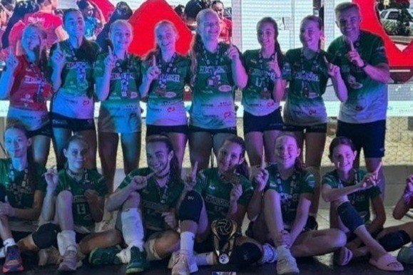 Saudades é campeão da categoria sub-15 série prata da 6ª Copa Santa Catarina de Voleibol