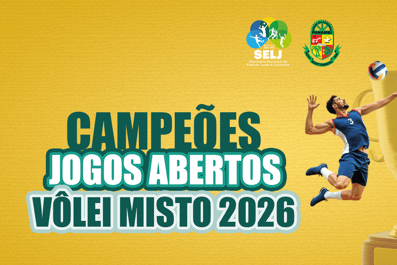 Panambi realiza mais uma edição dos Jogos Abertos de Vôlei Misto