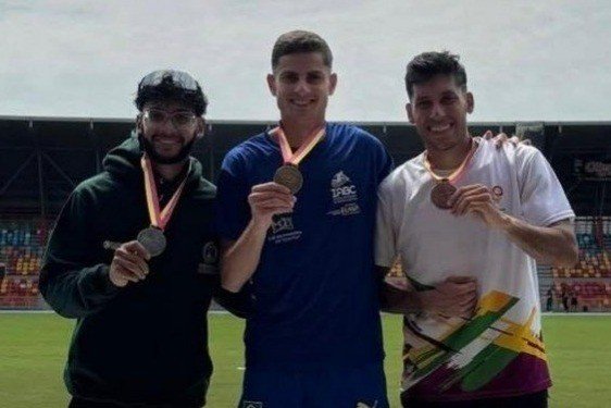 Atleta de BC conquista medalha de ouro na Copa Sul-Americana de Meio Fundo e Fundo 2026