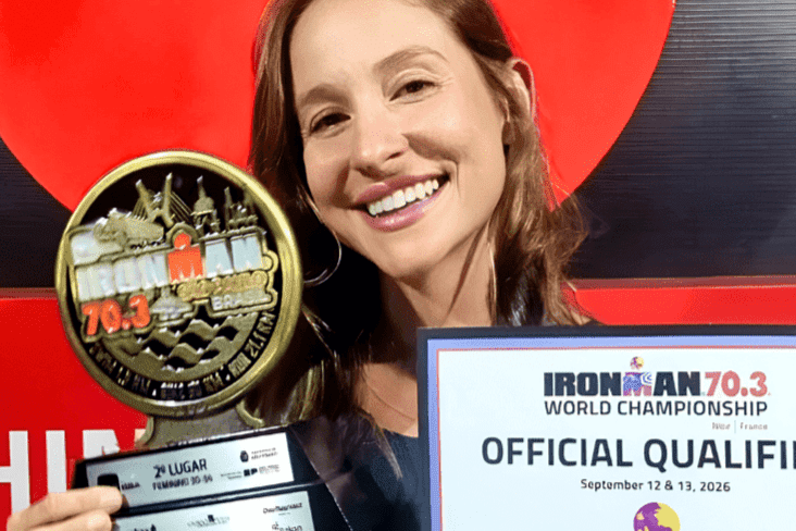 Isadora Ruiz Milani representa Pederneiras no Mundial de IRONMAN 70.3, na França