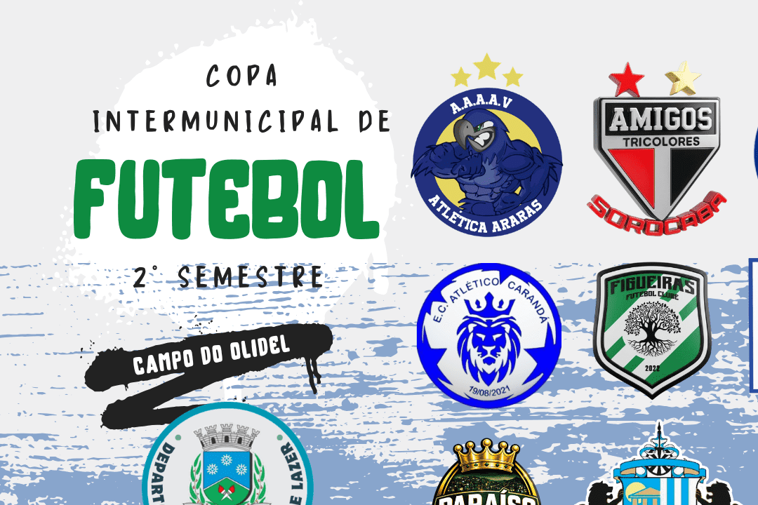 Copa Intermunicipal de Futebol reúne 11 clubes na disputa pelo título do 2º semestre