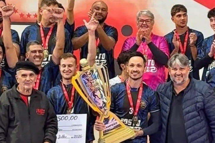 Centro conquista o título do Campeonato Municipal Masculino de Voleibol em final emocionante