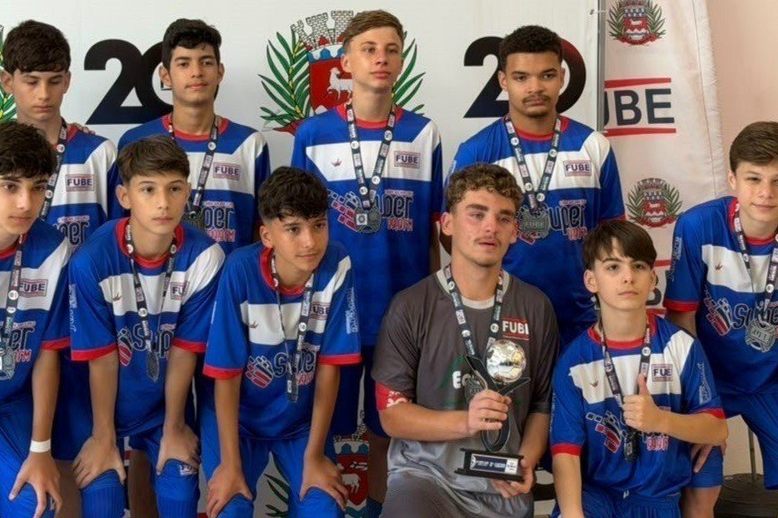 Fube é a campeã geral da 6ª Copa Fube de Futsal de Base