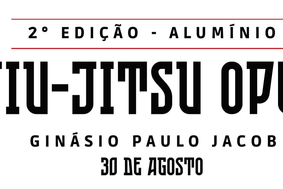 Alumínio promove 2ª edição do Jiu-Jitsu Open no dia 30 de agosto
