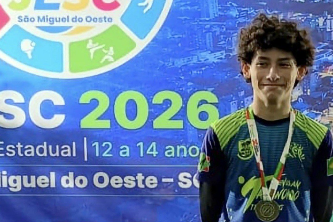 Atleta do taekwondo é campeão do Jesc e se classifica aos Jogos Escolares Brasileiros