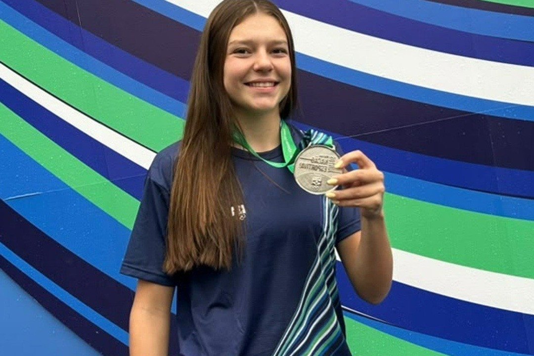 Atleta da Secel/APA conquista medalha de prata nos Jogos da Juventude por Santa Catarina