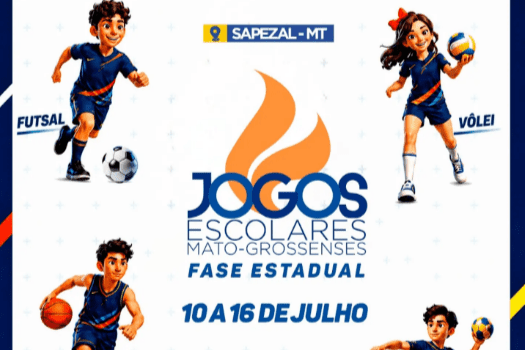 Sapezal no centro do esporte mato-grossense: município sedia jogos escolares e detalha gestão