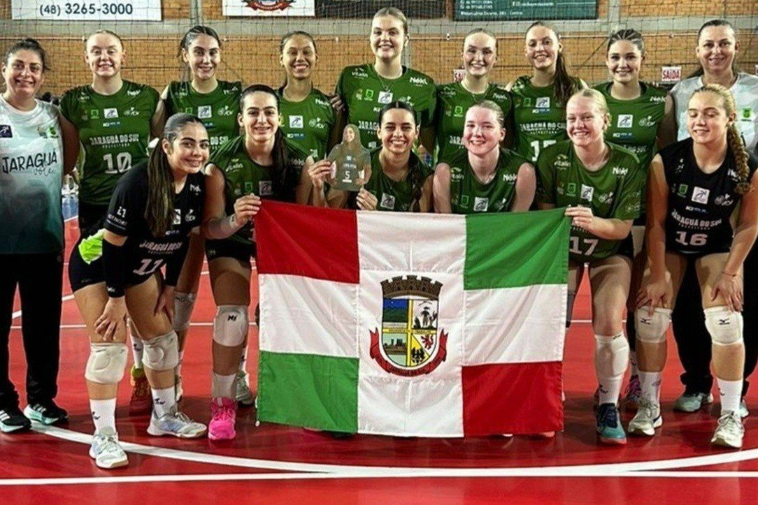 Handebol e vôlei de Jaraguá do Sul se classificam para a fase estadual da Olesc