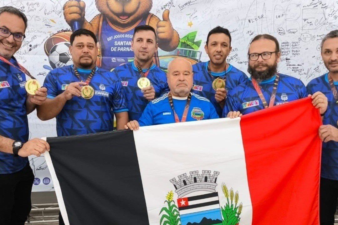Itararé conquista medalha de ouro no Damas Masculino Livre dos Jogos Regionais