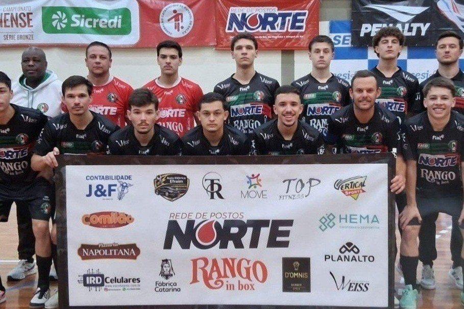 Futsal de São Bento encara jogo decisivo pela Série Bronze nesta terça-feira