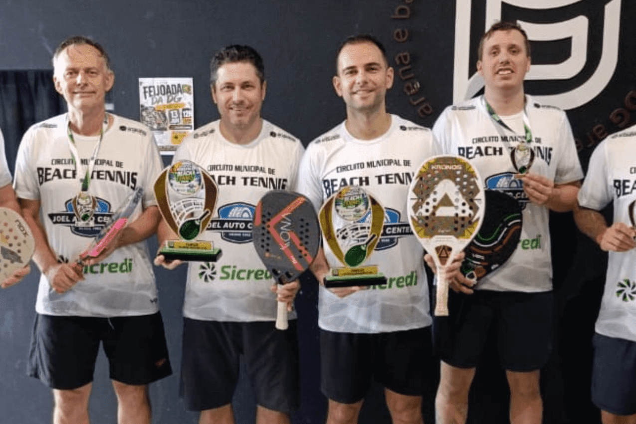 Primeira etapa do Circuito Municipal de Beach Tennis reúne grandes jogos na Arena DG