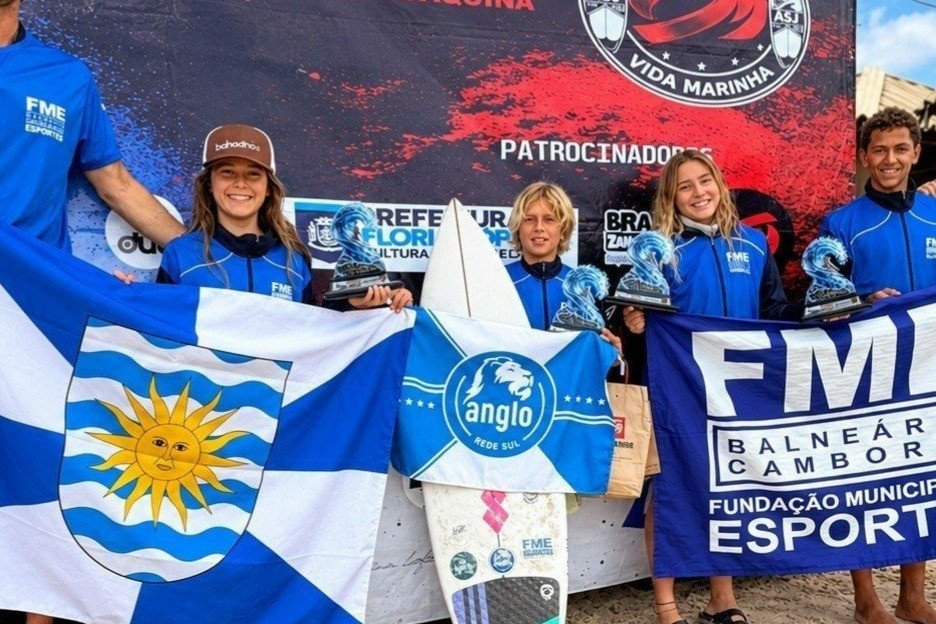 Surf de Balneário Camboriú conquista quatro pódios em etapa estadual em Florianópolis