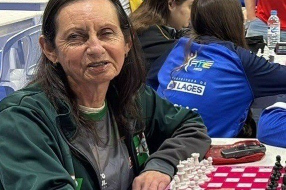 Atleta de São Bento do Sul é finalista da Copa do Brasil de Xadrez para Deficientes Visuais